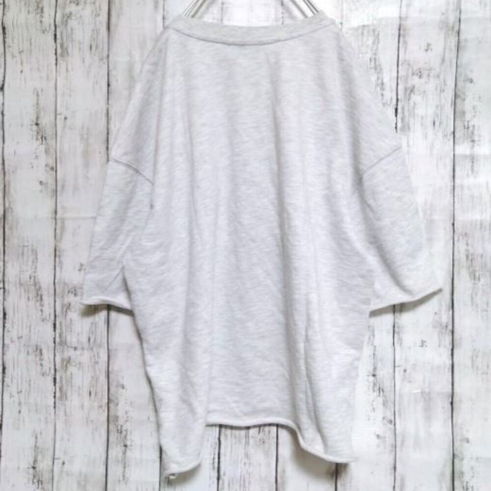 ZARA SWEATSHIRT SHORT SLEEVE CUT-OFF SIZE S 3199/911/803